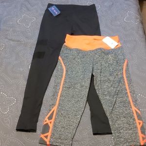 Two pair PopFit Leggings